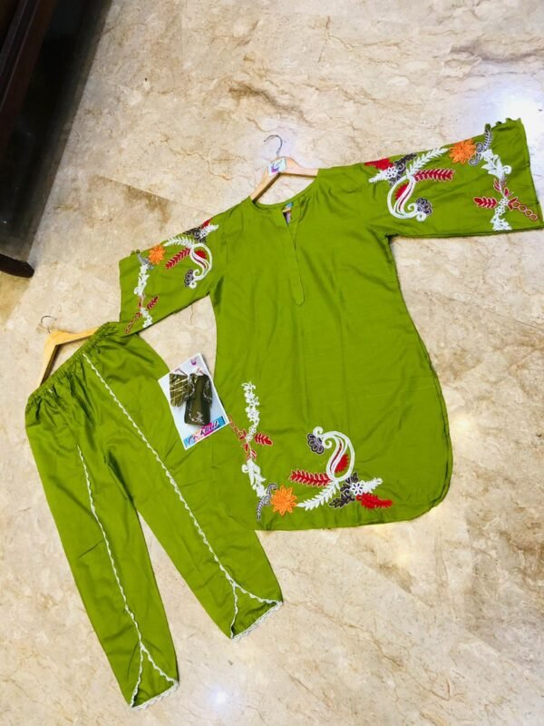 Cotton Tulip Embroidered - Casual Wear - Image 3