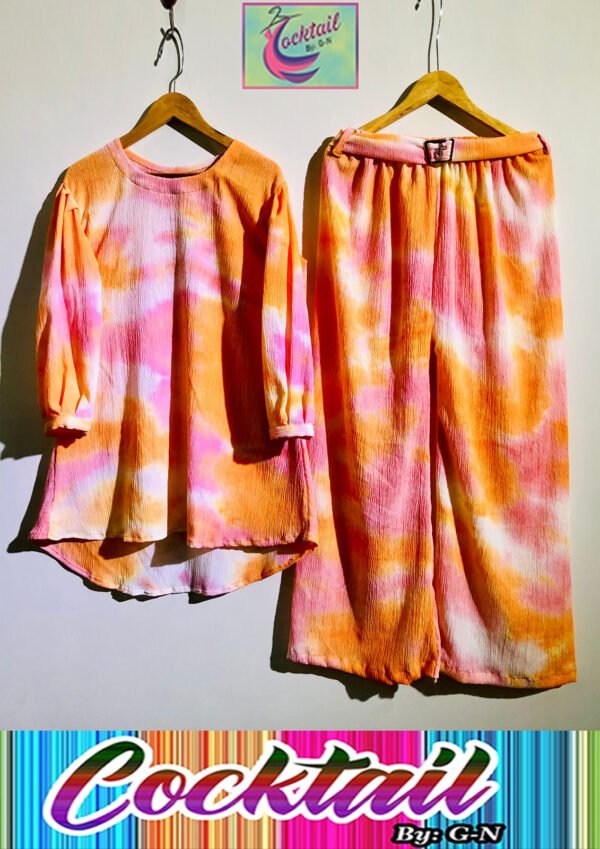 CandyCrush TIEDIE Western  2-Pcs + BELT